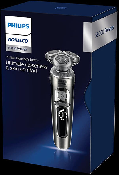 Rechargeable Wet or Dry Electric Shaver with Trimmer