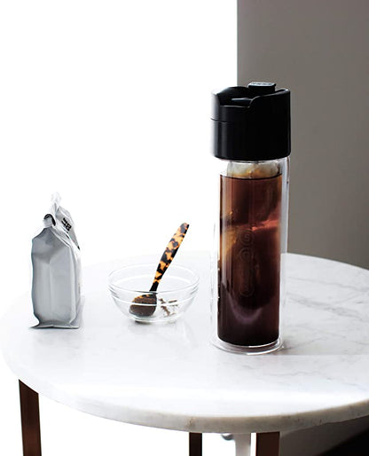 Double Wall Glass Tea and Coffee Cold Brew Bottle