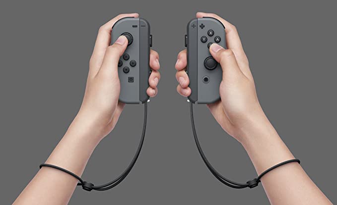 Nintendo Switch with Gray Joy‑Con