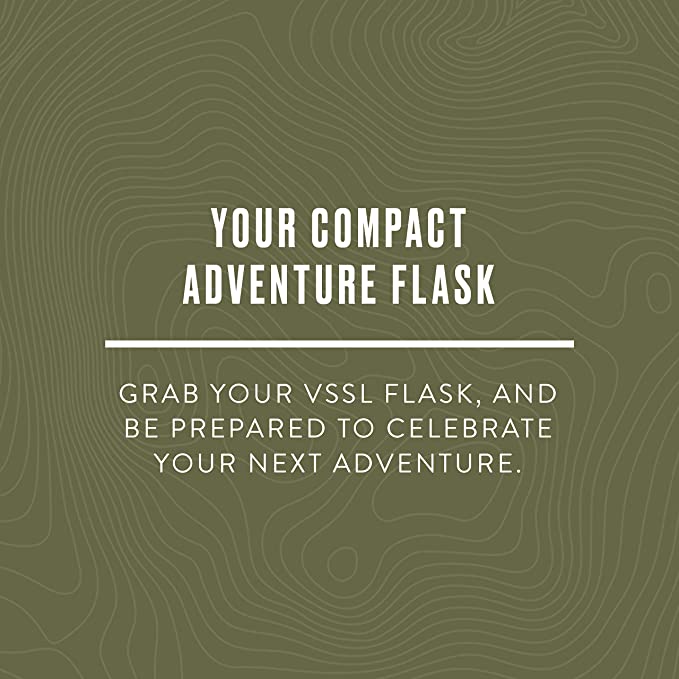 This virtually indestructible and ultra-compact flask is the ultimate vessel for carrying your favorite spirit into the wild. 
