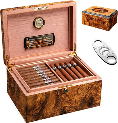 Zigarrenkiste Luftbefeuchter Handgemachtes Zedernholz