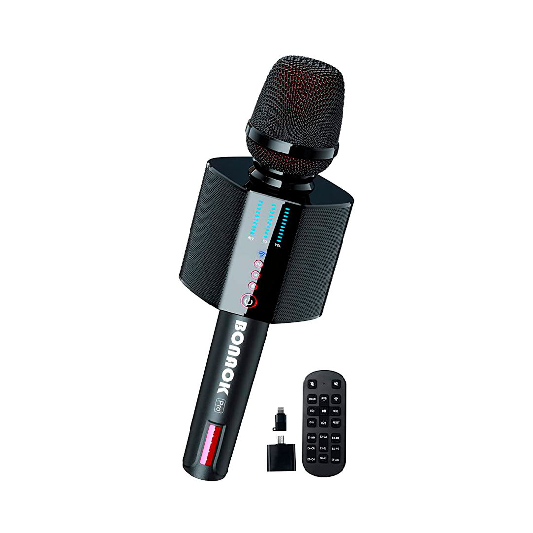 Microphone karaoké sans fil Bluetooth
