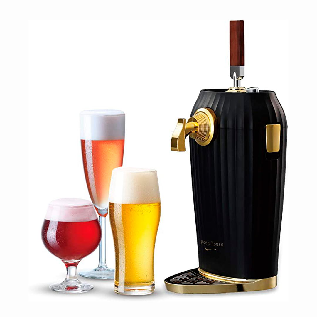 Dispenser for Creating Cocktail Beer and Creamy Foam