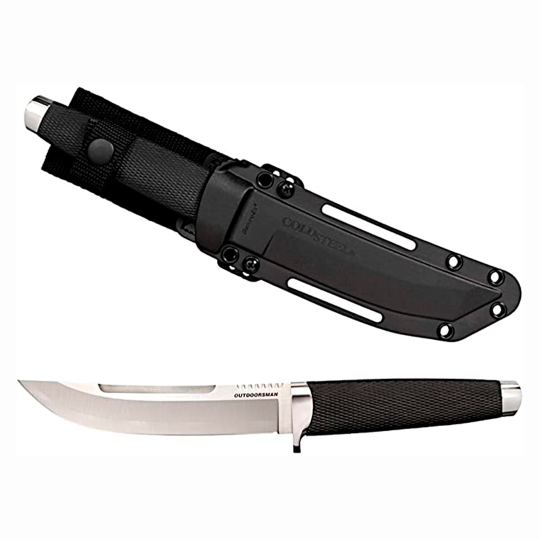 Cold Steel Outdoorsman Fixed Blade Knife with Sheath