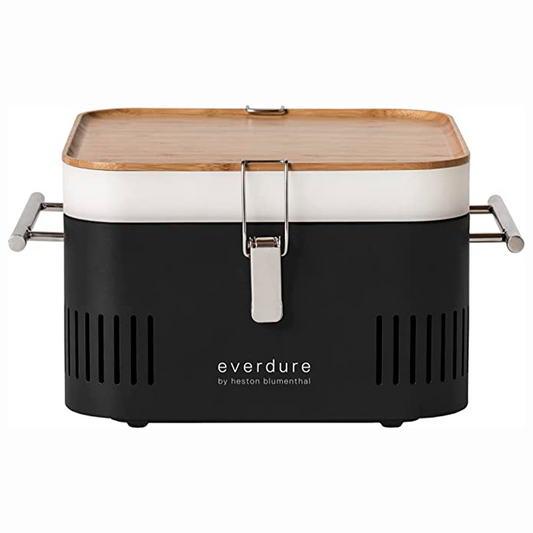 Revolutionize your outdoor cooking experience with the portable, all-in-one CUBE charcoal grill.